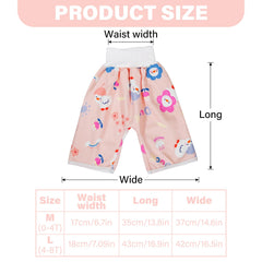 WELOMELO kid movement pants support unrestricted activity during potty training.