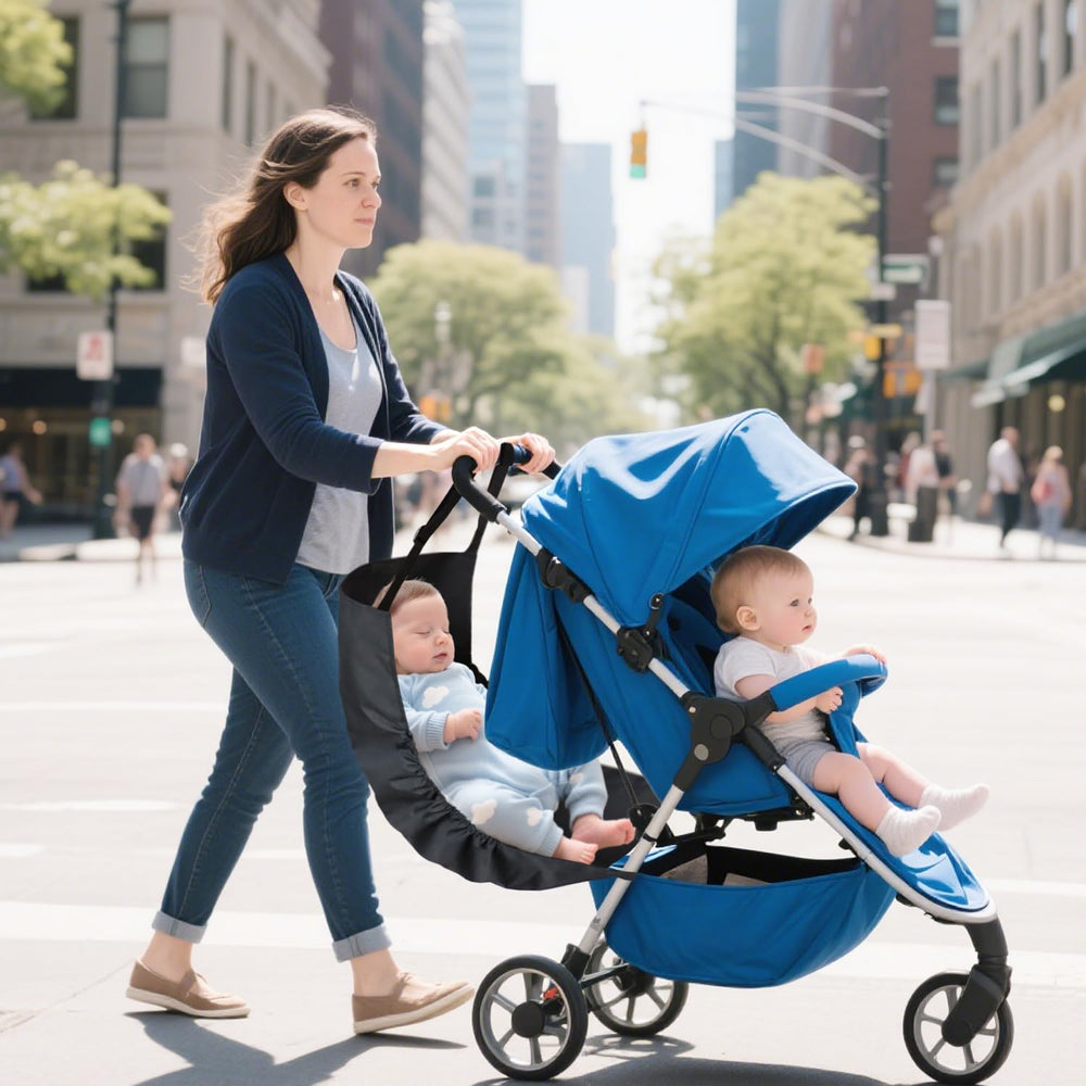 Welsoon stroller hammock easy installation setup saves time on day trips.