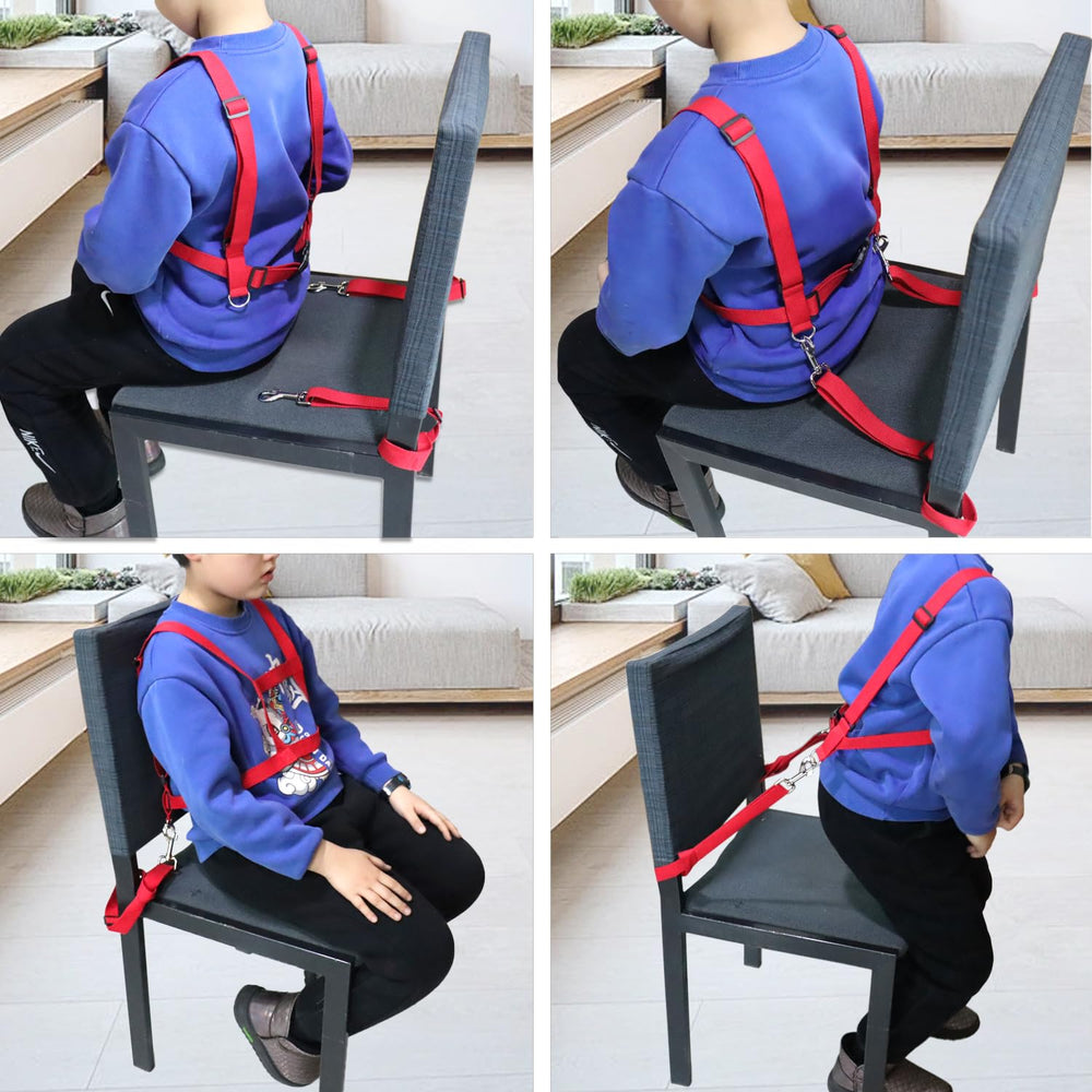 welsoon-teens-safety-chair-strap-in-use captures peaceful mealtimes with improved seating stability