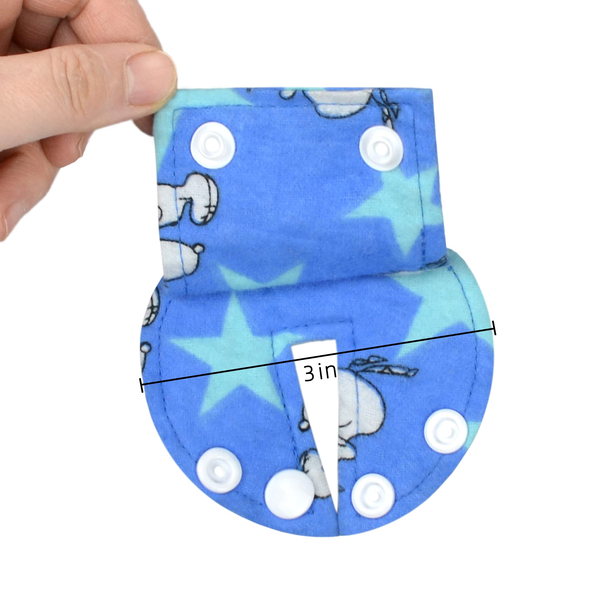 Welsoon g-tube pads are washable and reusable for everyday use