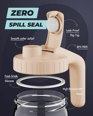 WEMOH breast milk pitcher ergonomic pink handle enables one-handed pouring
