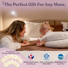WENDIWAY infant support pillow for bottle feeding with foldable base offers comfortable angles.