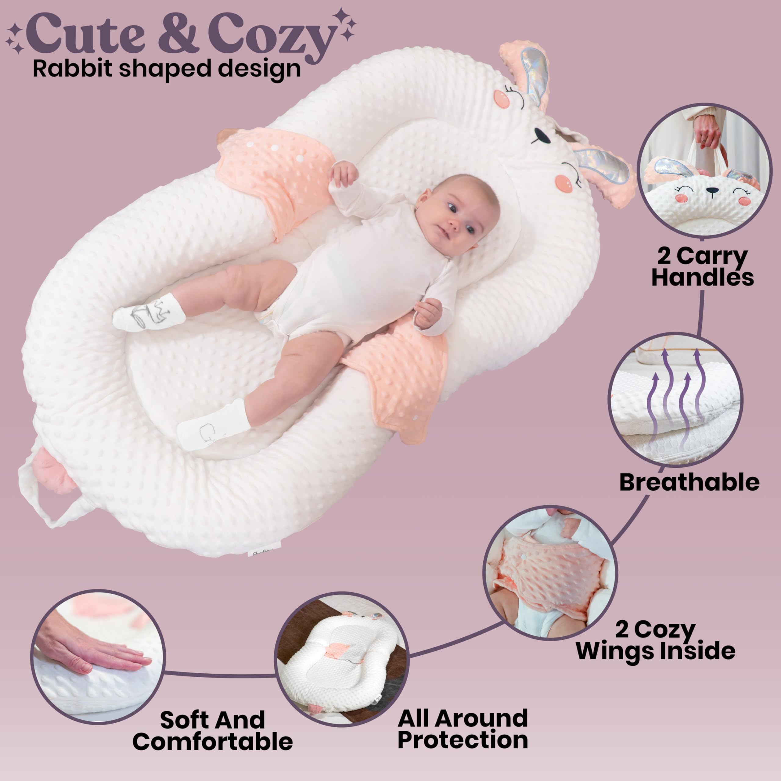 WENDIWAY foldable-base pillow is lightweight and travel-friendly.