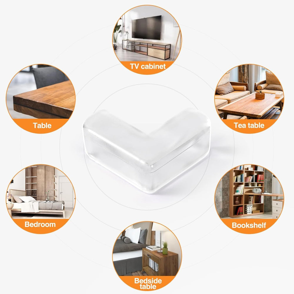 WENPENG 12-count pack keeps multiple furniture corners protected at once.