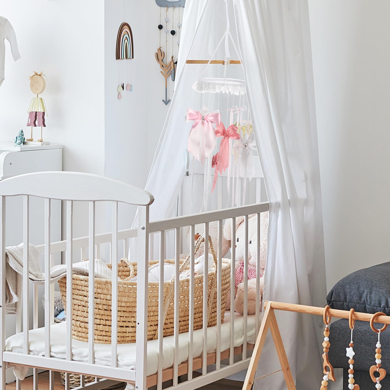 Wenqik crib mobile easy installation supports quick, stress-free setup
