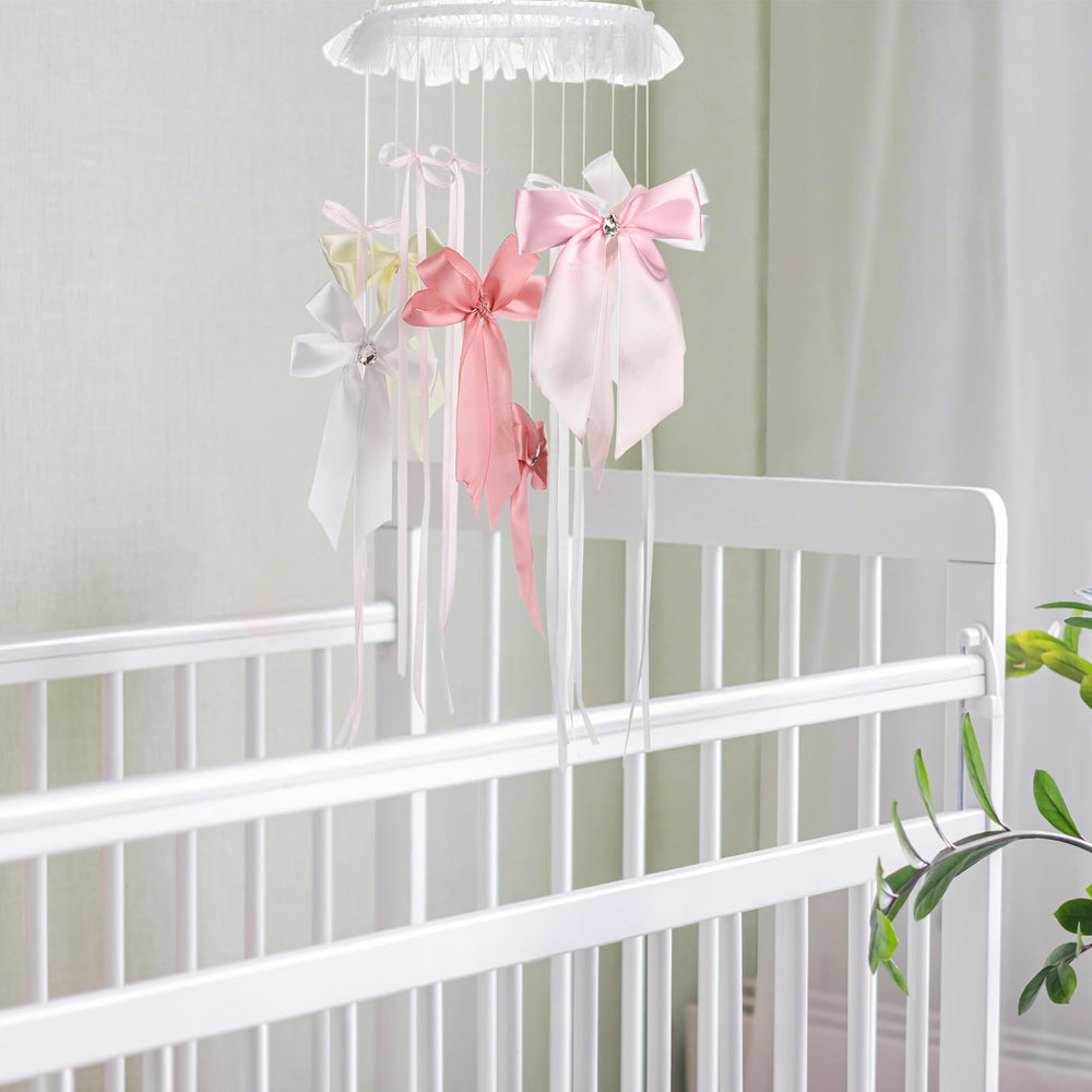 Wenqik crib mobile soft felt material ensures a safe, cozy nursery accessory