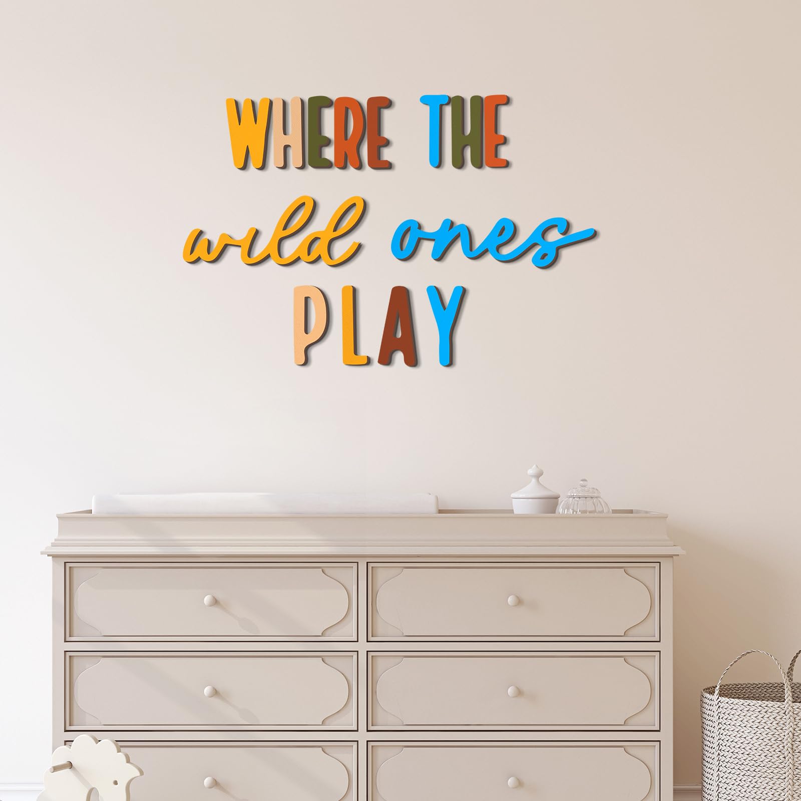 Wenqik durable wooden panels endure daily use in kids' rooms for long-lasting decor.