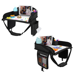 WENRENER kids travel tray with dry erase board for road time creativity