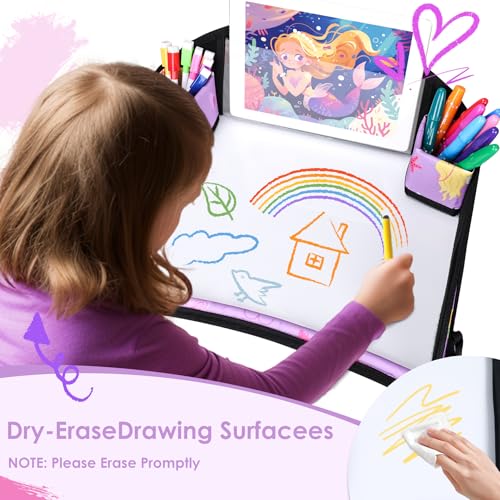 WENRENER Kids Travel Tray foldable design for compact storage