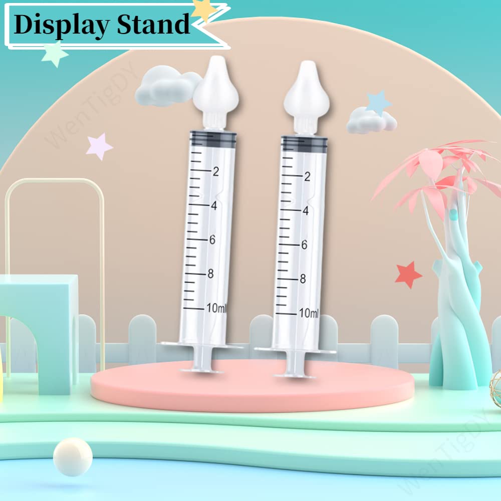 WenTigDY silicone-nasal-suction-tip provides gentle, safe cleaning for delicate noses.