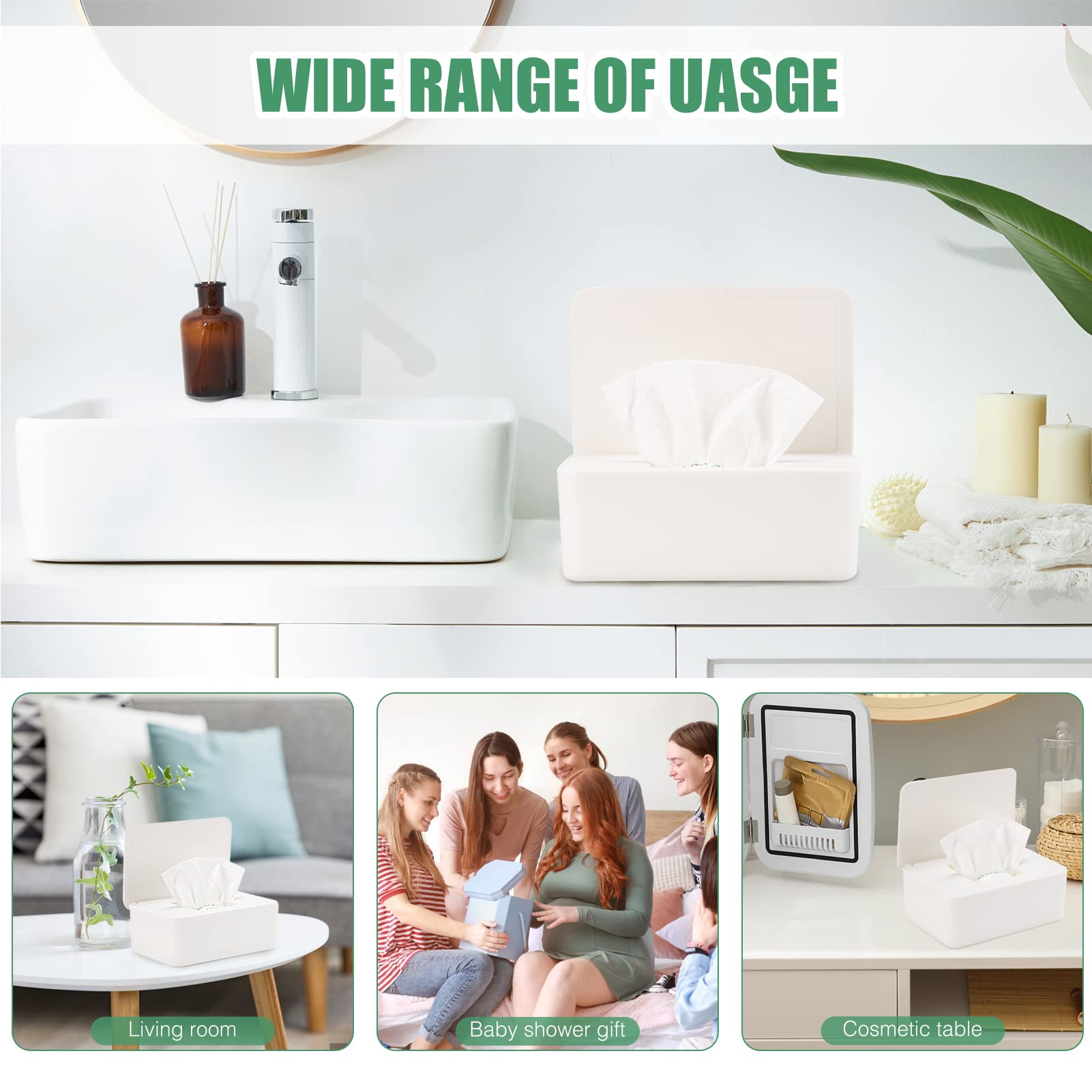  Durable, non-toxic material of the Wenvastree wipe dispenser.