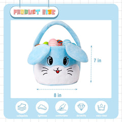 Wepop Easter bag with 7-inch depth, perfect for storing eggs and small gifts.