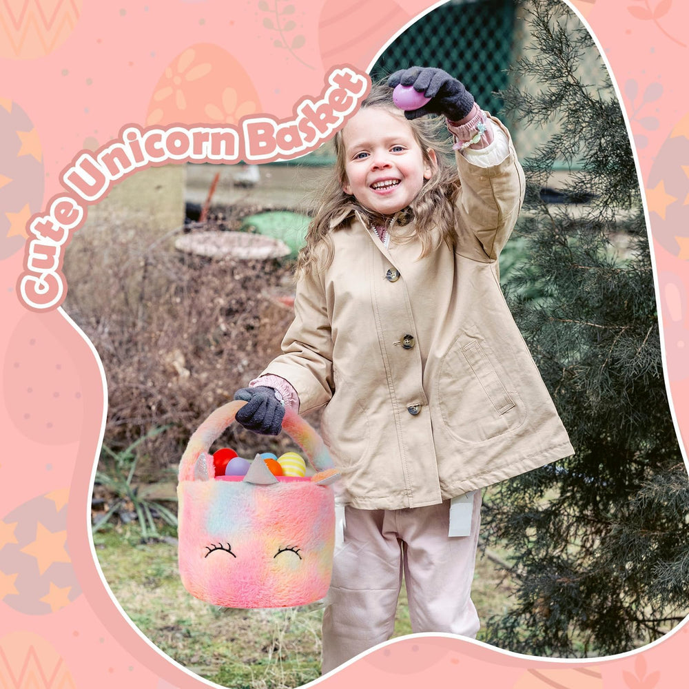 Wepop 8x7 inch basket perfect for eggs, candy, and small gifts.