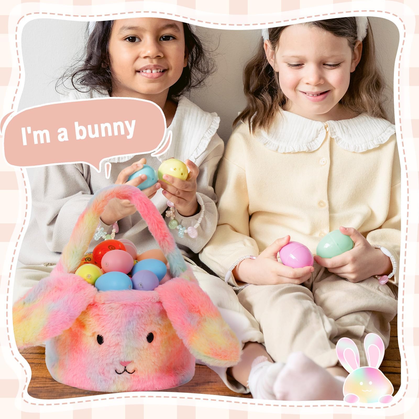 Wepop Easter gift basket doubles as toy storage and organization