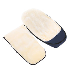 Werner Christ Flims Luxe seat-slot and harness access for 3- and 5-point belts.