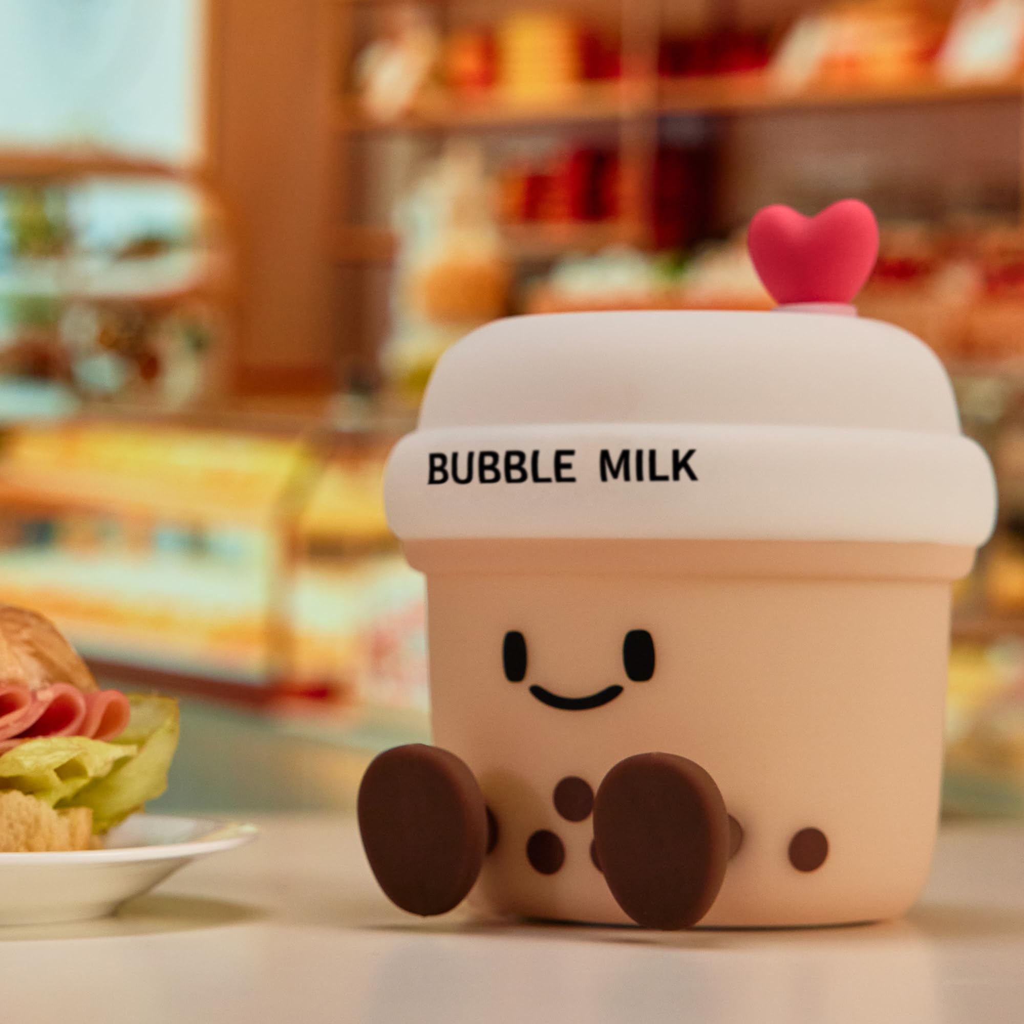 WesData bubble milk cup night light packaging makes a thoughtful gift
