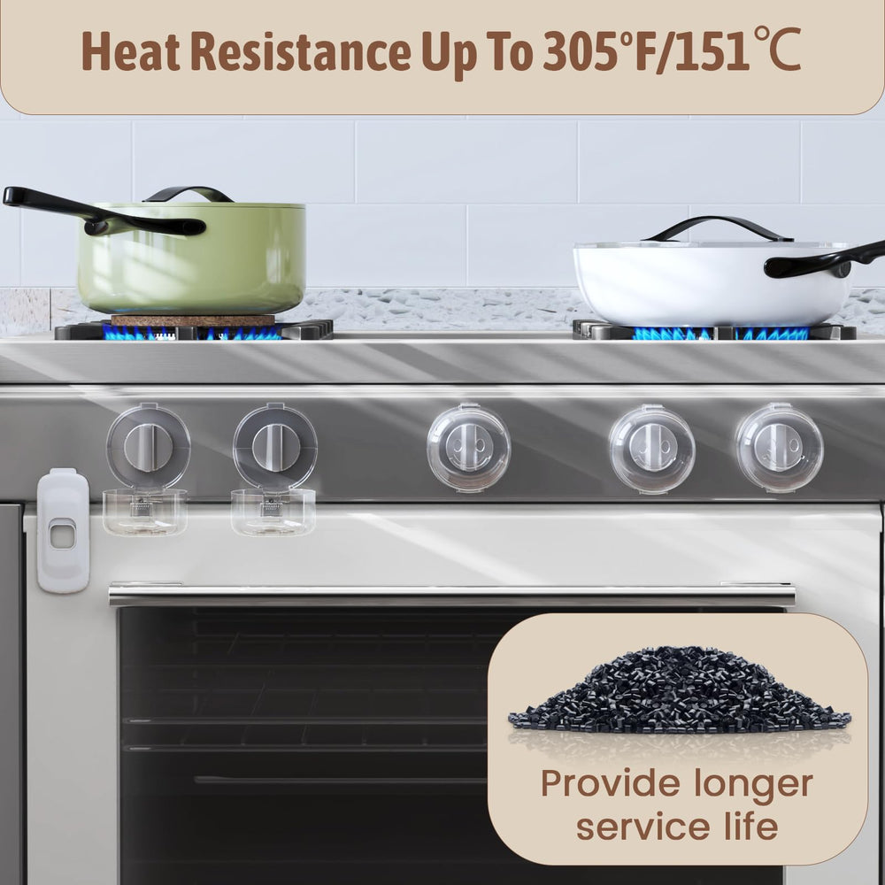 Wesiop high-temp resistant material ensures durability in busy kitchens.