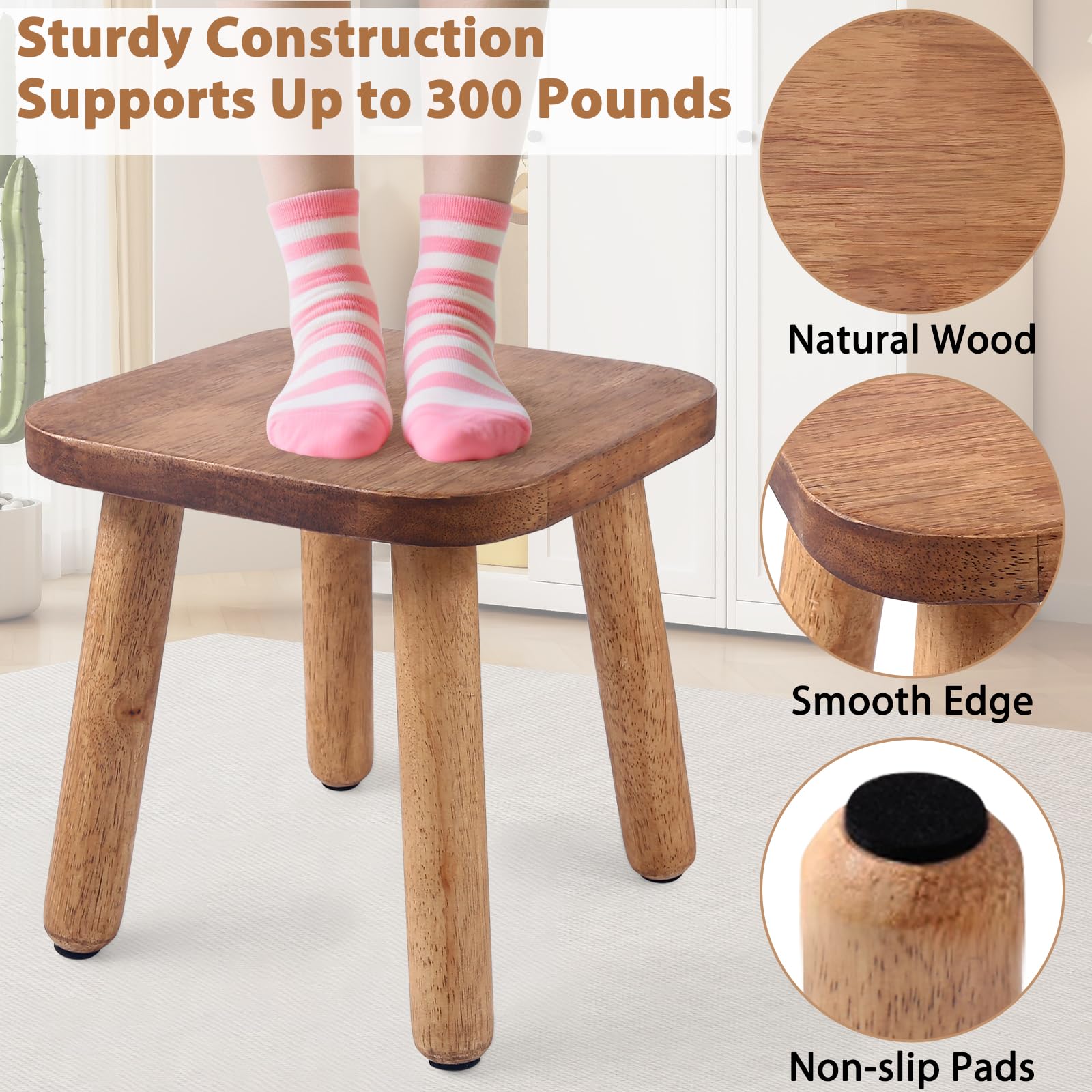 Wesketch kitchen and entryway use as footrest or mini bench