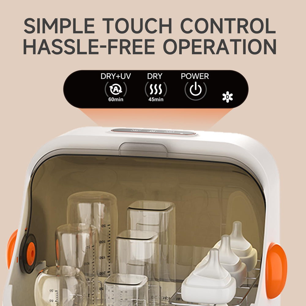WestTribe compact footprint saves space beside changing table