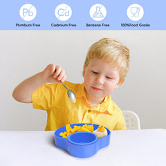 Weteamnoi travel tray raised edges prevent items from tipping during rides.