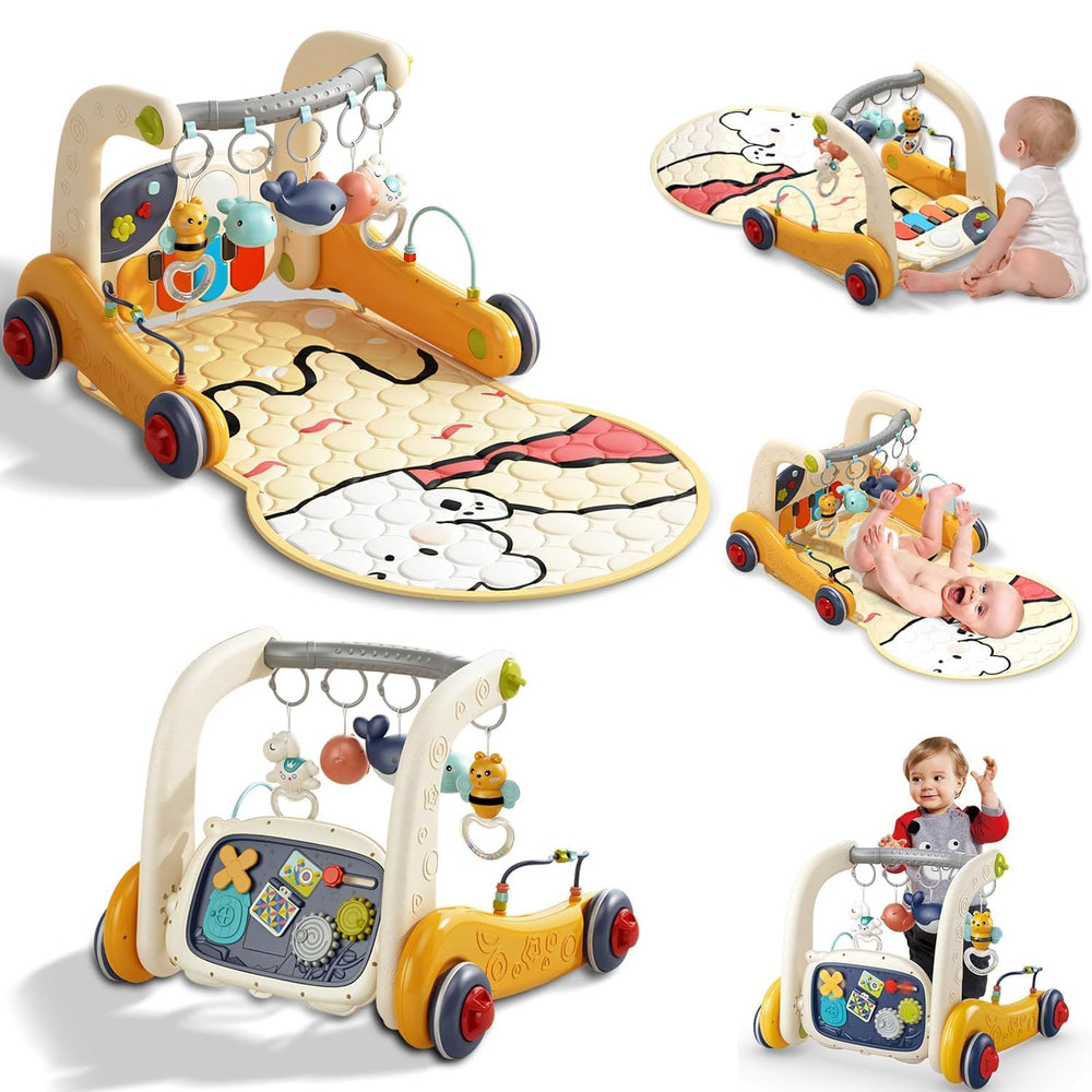 Wetoylst baby play mat piano image highlights versatile surface for tummy time and early music exploration.