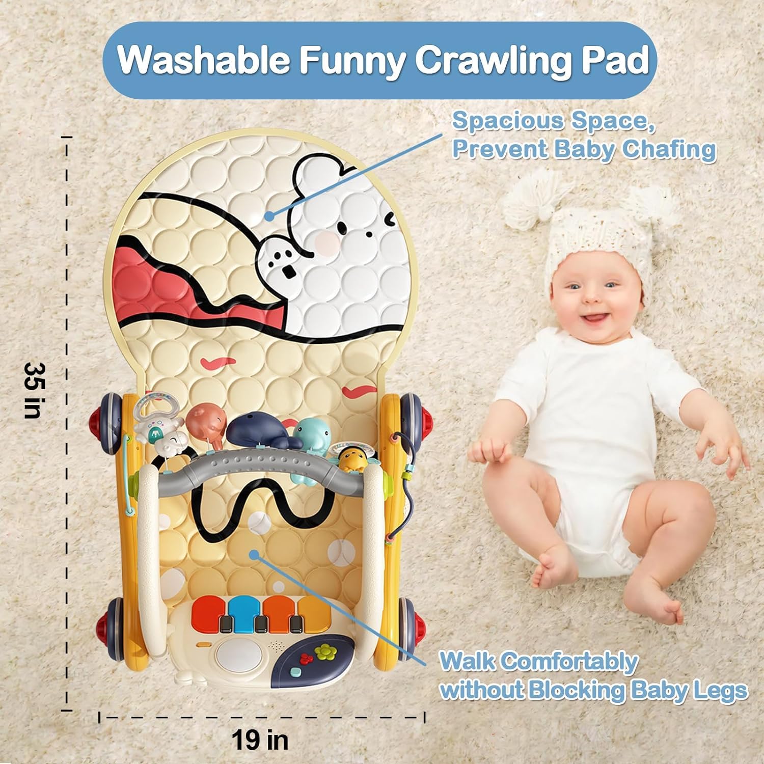 Wetoylst detachable rattles image demonstrates grasp-friendly toys promoting hand-eye coordination.