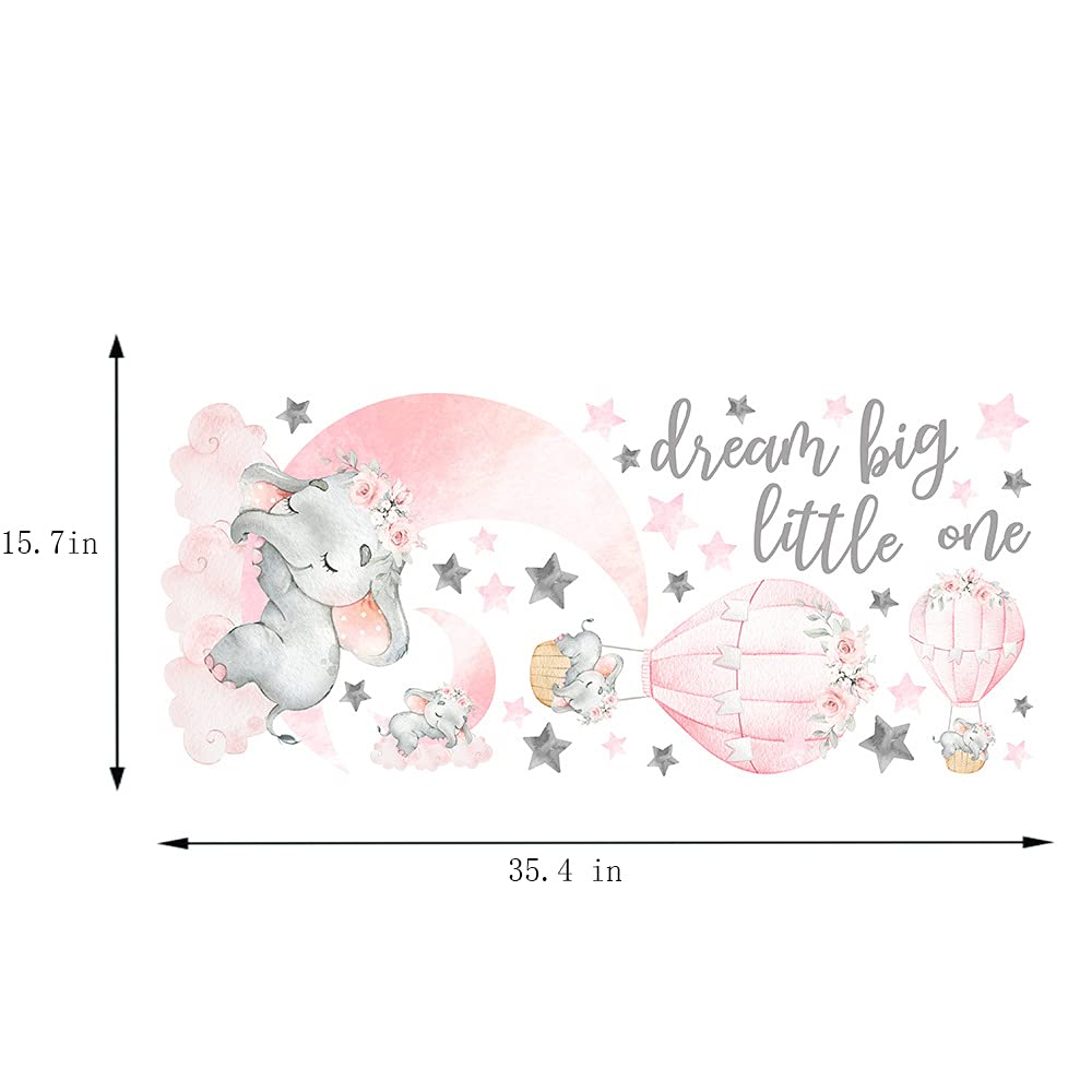 WEWINLE Dream Big Little One kids room decor kit inspires imaginative play.