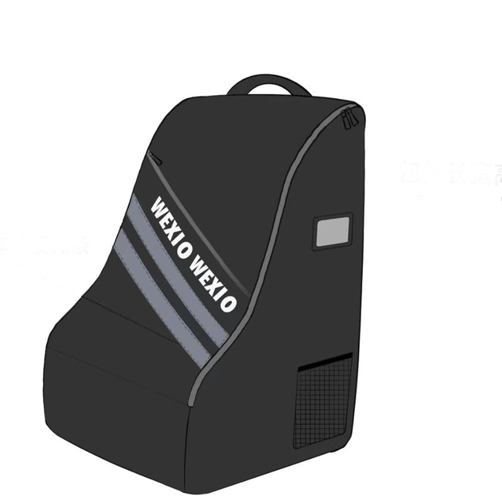 WEXIO heavy-duty 80 pound capacity supporting car seat plus supplies.