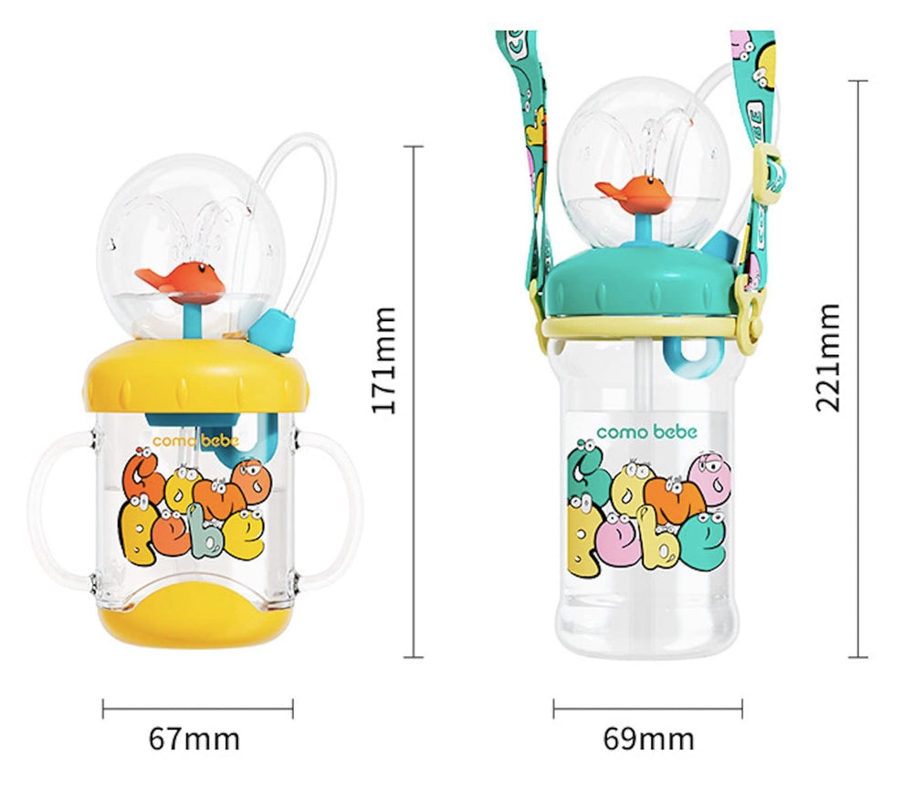 Whale Cup green leak-proof-cap supports mess-free meals and playdates.