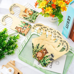 Whaline closet dividers fit standard closet rods for easy hanging