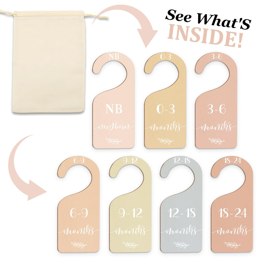 Whaline divider size 6.7 x 3 inches demonstrates closet compatibility.