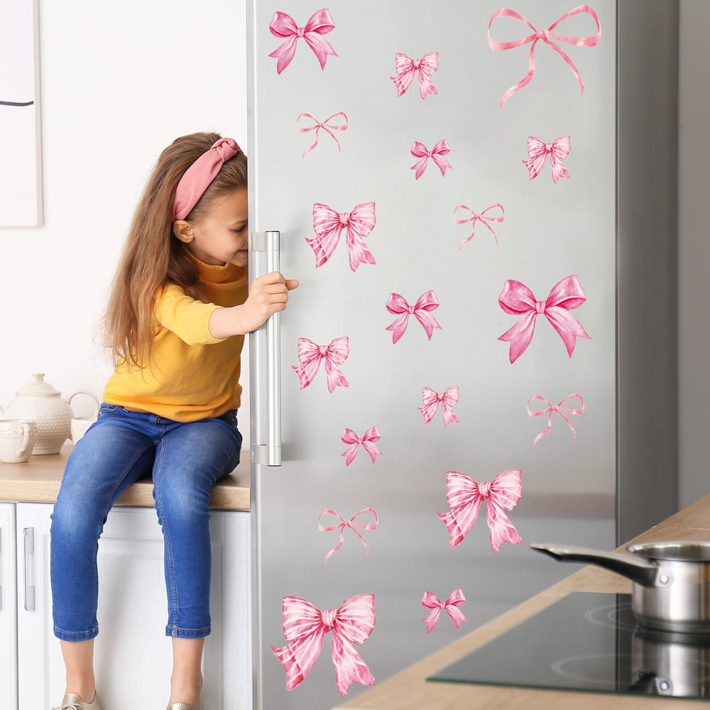 Whaline nursery bow wall decor brightens kids room with charm.