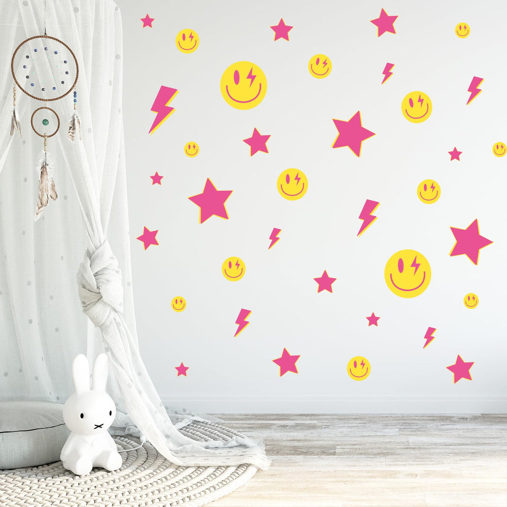 Whaline party-decor wall stickers ideal for celebrations