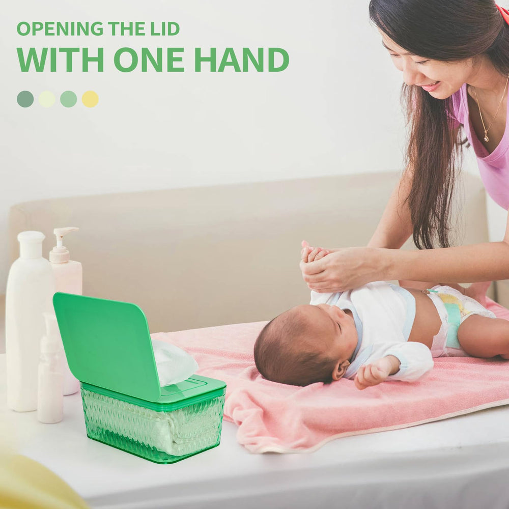 Whiidoom wipes dispenser holds at least 80 wipes for longer use.