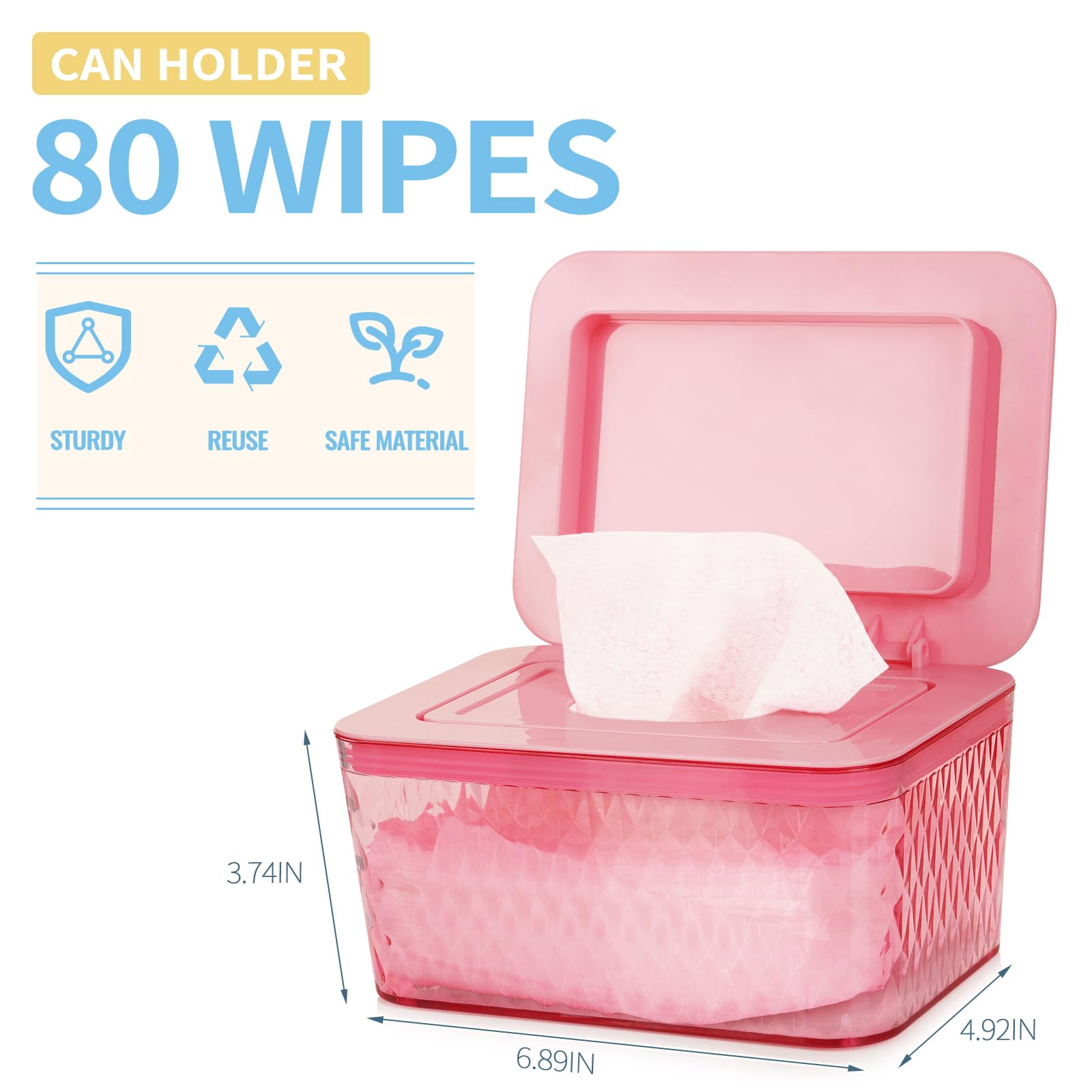 Whiidoom wipes dispenser one-handed operation demonstrates convenient use while holding a baby