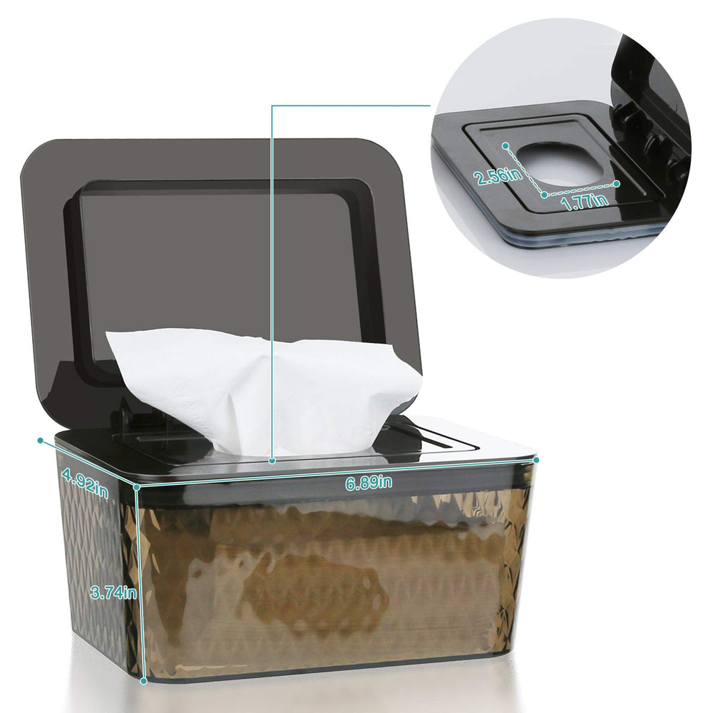Whiidoom wipes dispenser with one-handed operation eases diaper changes and increases convenience