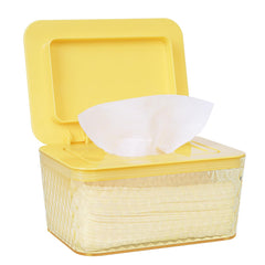 Whiidoom Wipes Dispenser transparent body shows remaining wipes for easy refills.