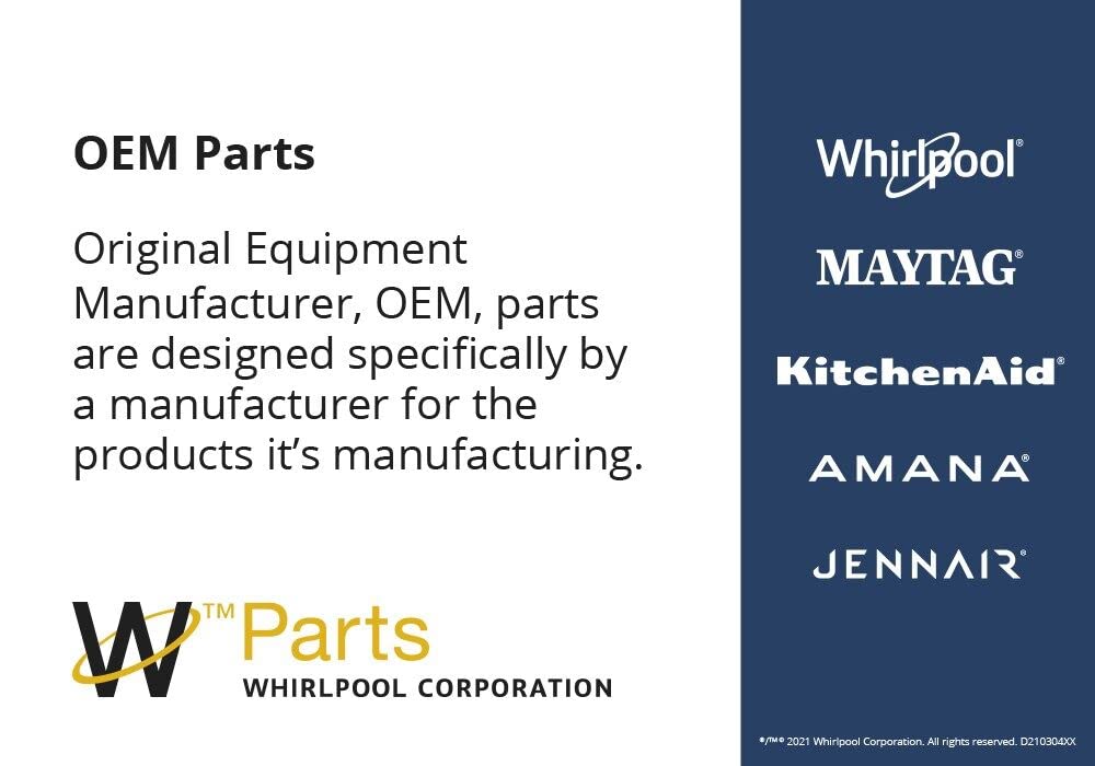 Whirlpool W10810403 lock origin USA confirms domestic manufacturing standards.