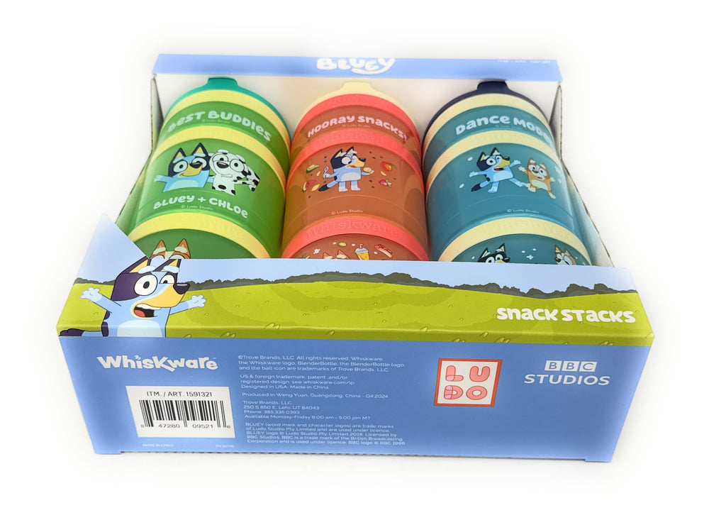 Whiskware Snacks Stacks assembly of several jars connected for travel