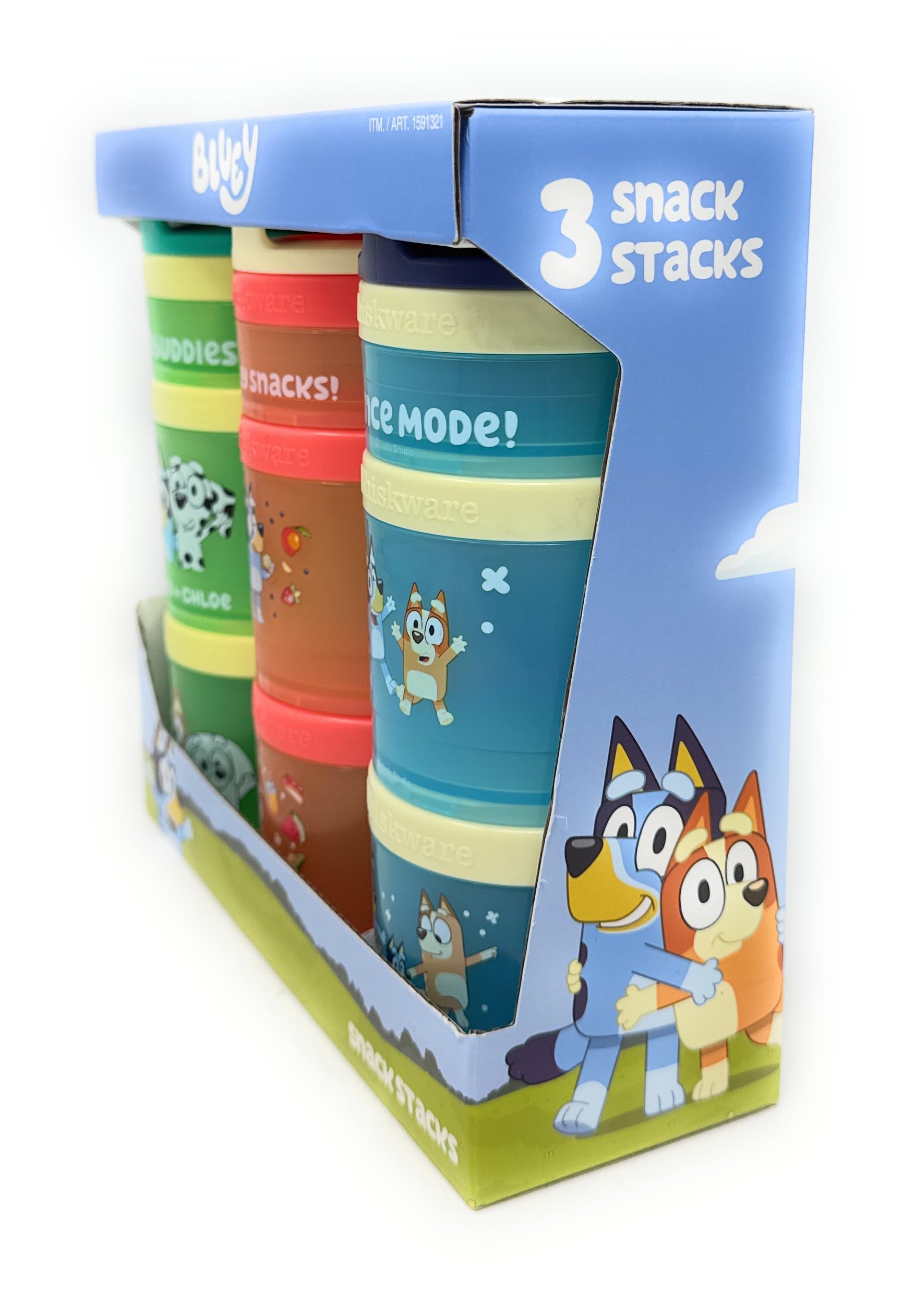 Whiskware Snacks Stacks small jar ready for fruits and dips on the go