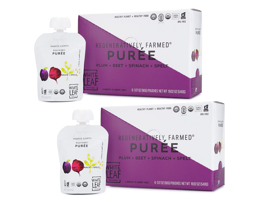 White Leaf Provisions non-GMO label closeup emphasizes clean-label ingredients.