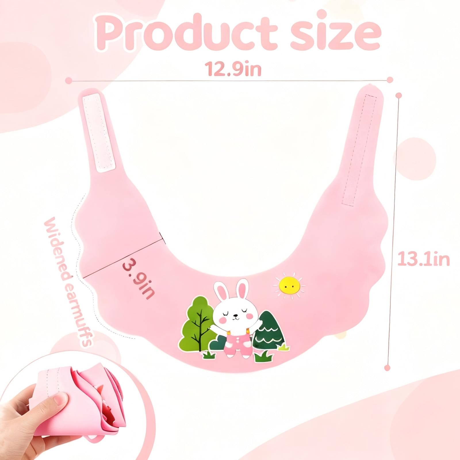 White Rabbit adorable prints make bath time fun while washing