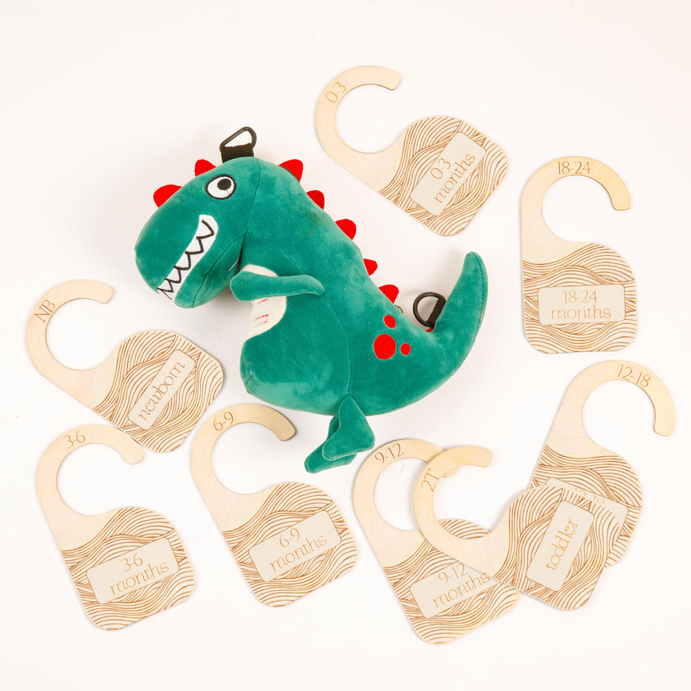 WhitLuck's Baby Closet Dividers gender-neutral design suits boys and girls alike.