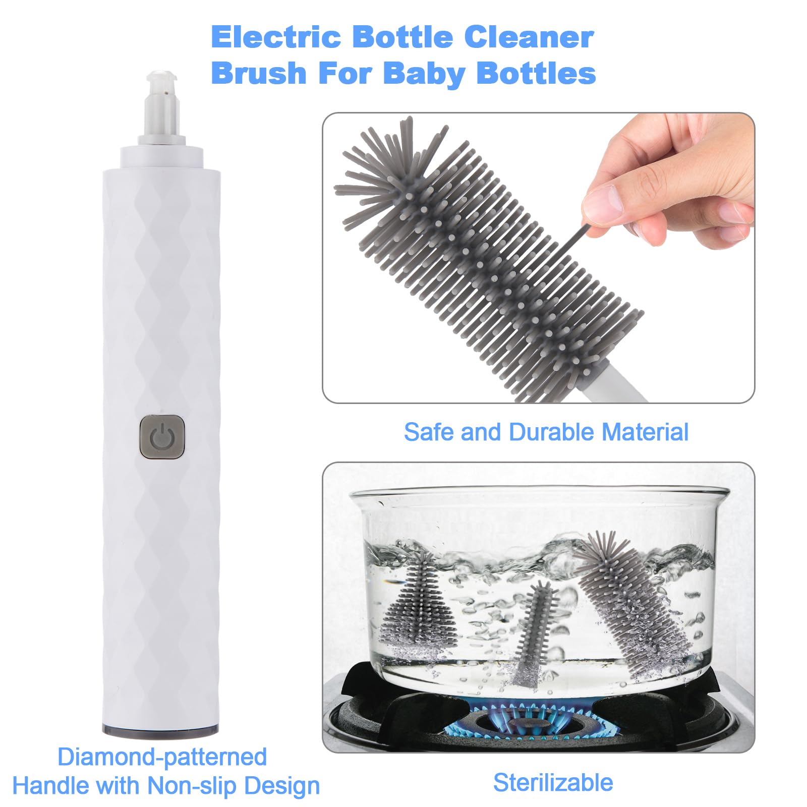 WHNL pacifier cleaner included for safe pacifier maintenance