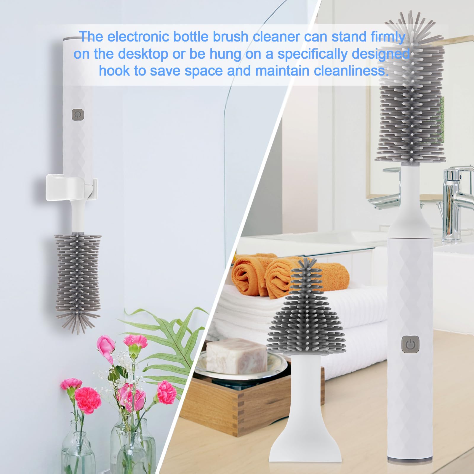 WHNL long battery life and fast charging for daily cleaning routines