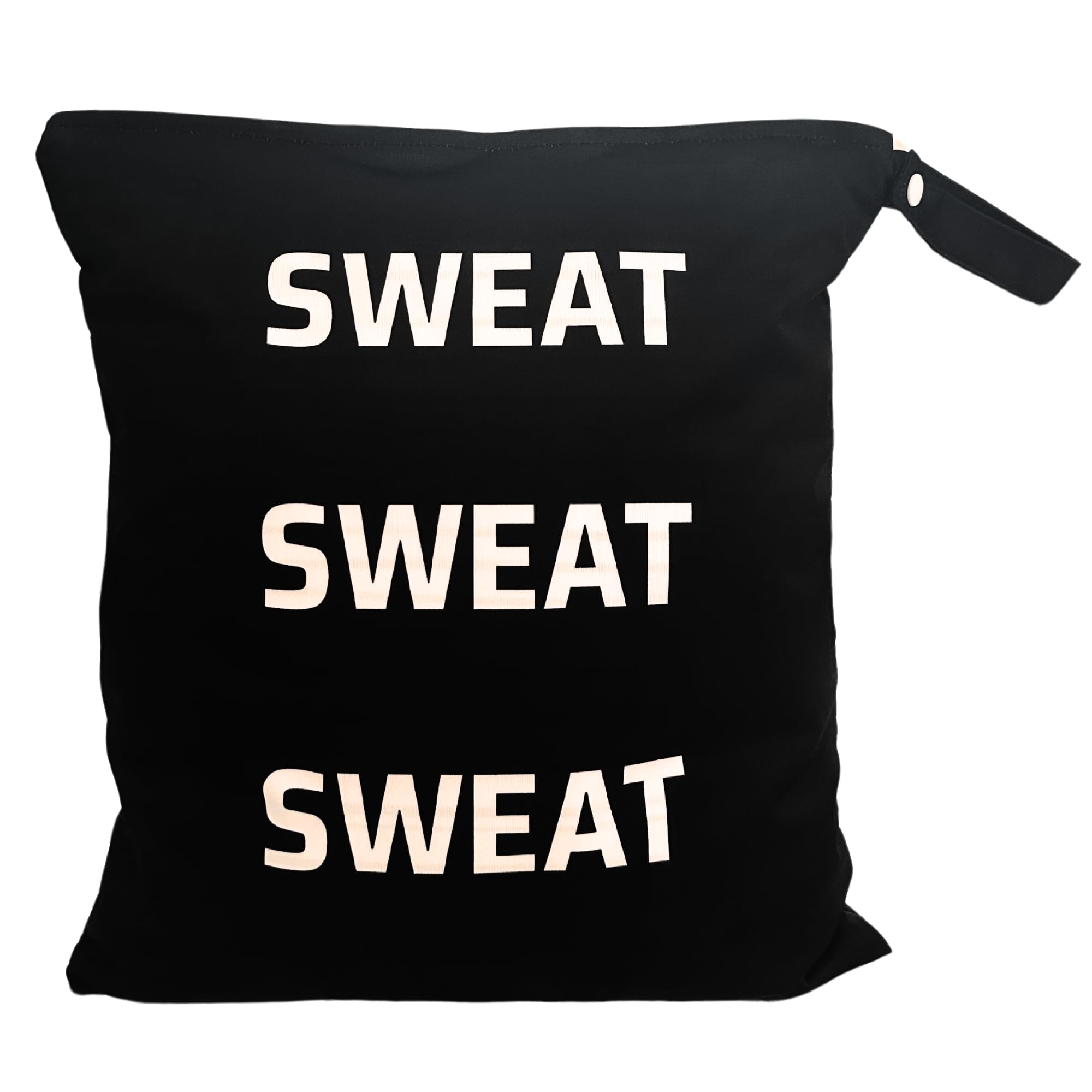 Whole Works premium wet bag with zip-closure close, keeps gym clothes contained and odors at bay.