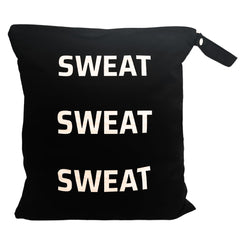 Whole Works premium wet bag with zip-closure close, keeps gym clothes contained and odors at bay.