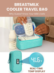 WIBOND cooler bag holds 6 to 8 bags, ideal for busy daycare days.