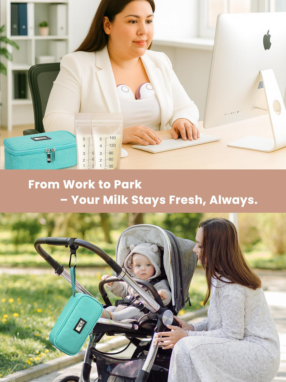 WIBOND versatile cooler doubles for snacks or small essentials on the go.