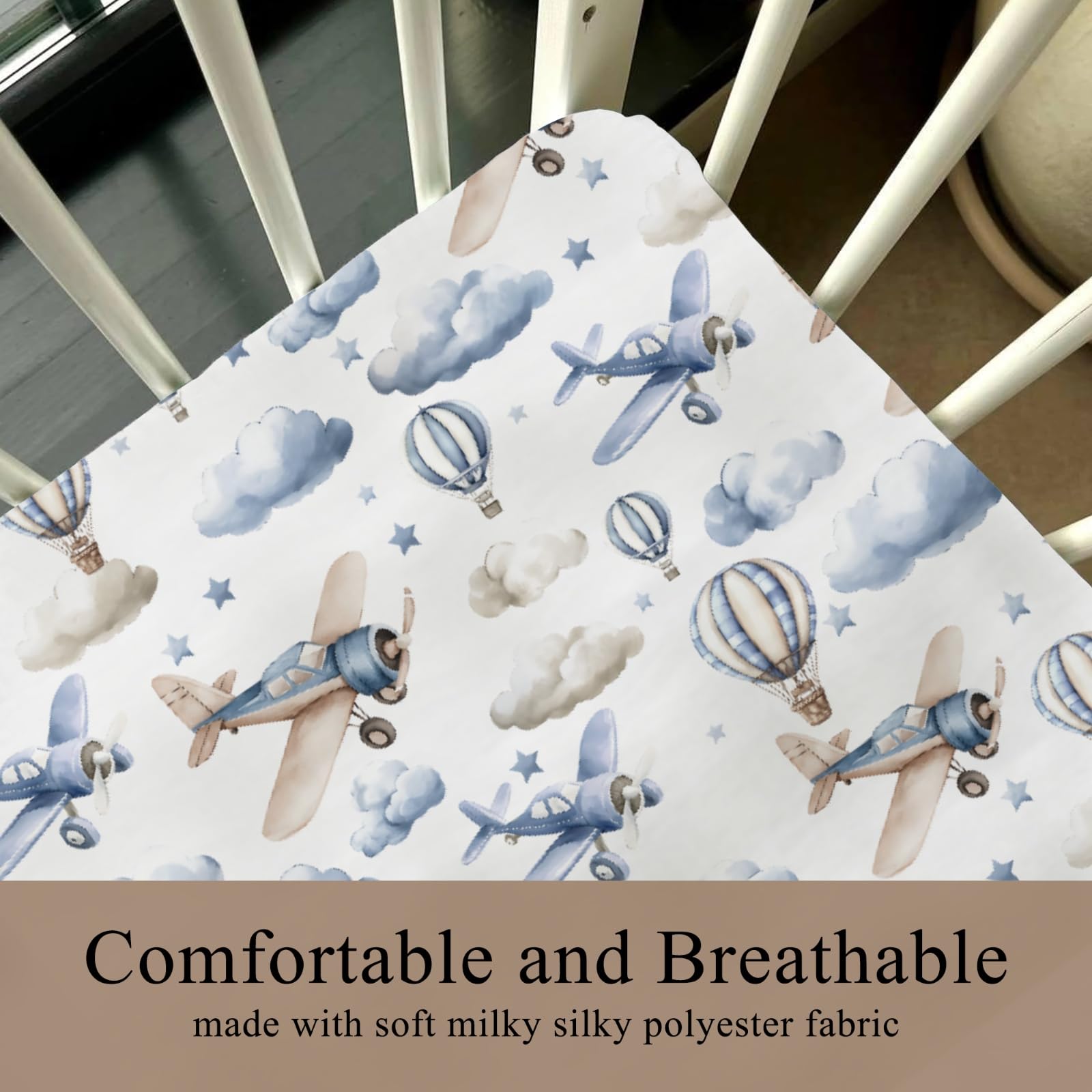 Wicbfdfv baby-nursery-decor-crib-sheet-design shows chic pattern complements nursery decor.